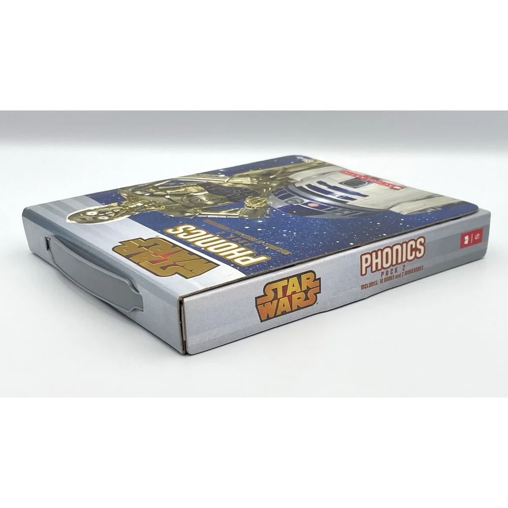 Star Wars Phonics Pack 2 Scholastic 2015 Complete Set 10 Books 2 Workbooks‎ New
